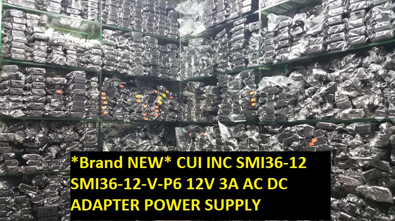 *Brand NEW*CUI INC SMI36-12-V-P6 SMI36-12 12V 3A AC DC ADAPTER POWER SUPPLY - Click Image to Close